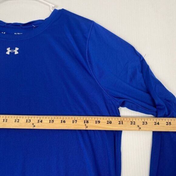 Under Armour Heatgear Long Sleeve T-Shirt Women size XL/TG/EG color Blue new - Picture 7 of 13